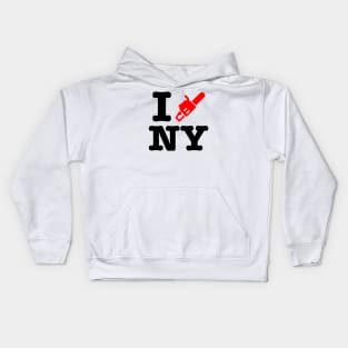 I Chainsaw NEW YORK! Kids Hoodie